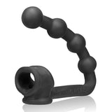 Buttballs Asslock & Cock Sling Oxballs Silicone TPR Blend Black Ice