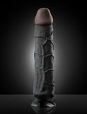 No 11 Wallbanger Vibrating Dildo - Black