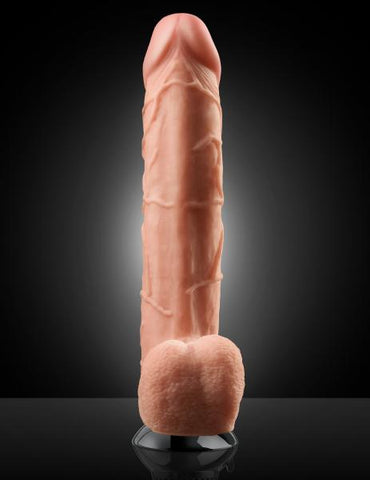 Real Feel Deluxe No 12 12 inches Beige Dildo