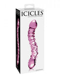 Icicles No. 55 Pink Glass Massager