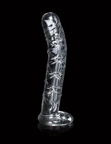 Icicles No 60 Glass G-Spot Dong Clear