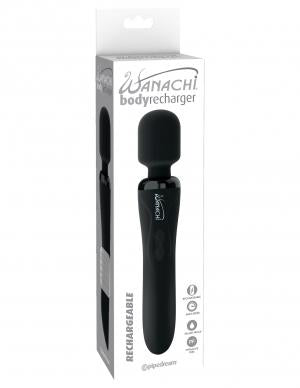 Wanachi Body Recharger Black Wand Massager
