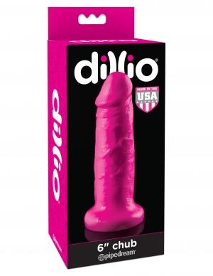 Dillio Chub 6 Inch Insertable Pink Dildo