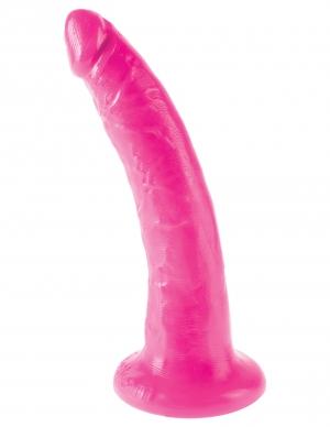 Dillio 7 inches Slim Pink Dildo