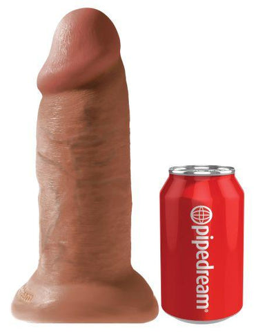 King Cock 10 Inch Chubby Dildo - Tan