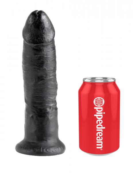 King Cock Strap On Harness 9 inches Dildo Black