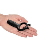 Sir Richard's Vibrating C-Ring Super Cock Ring Black