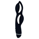 Pepper Paramour G-Spot & A-Spot Vibrator black/silver)