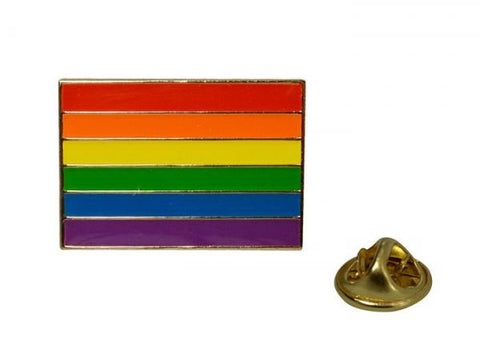 Gaysentials Lapel Pin Rainbow Flag