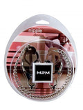 M2M Nipple Clamps Jaws With Chain Chrome