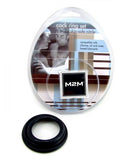 M2M Cock Ring Nitrile 3 Piece Set Black