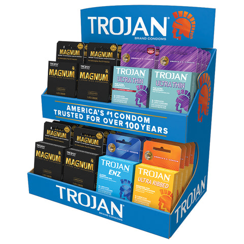 Trojan Pre Packed Display of 32pcs