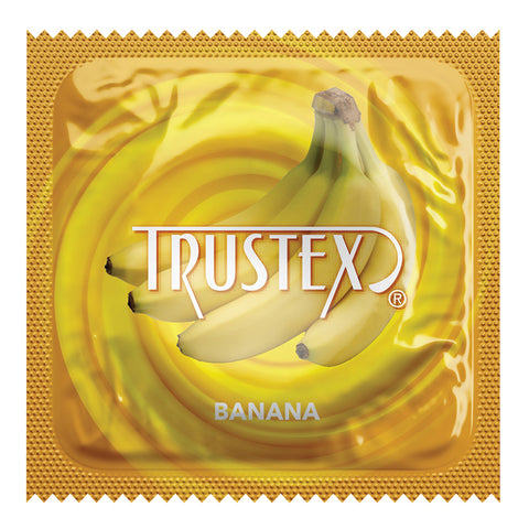 Trustex Flavored Condom-Banana (Bulk)