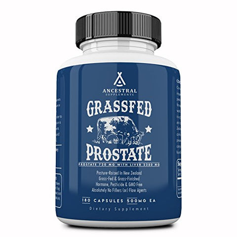 Ancestral Supplements Grass Fed Prostate 180 Capsules