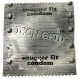 Iron Grip Snugger Fit Lubricated Condom 3 Pack