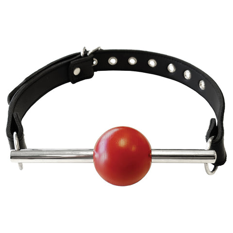 Rouge Group Leather Ball Gag with Removable Ball