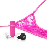 My Secret Remote Control Vibrating Panty Pink O/S