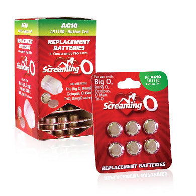 AG10 Batteries 6-Pack