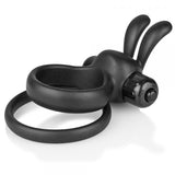 Ohare XL Vibrating Rabbit Double Ring Black