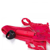 My Secret Remote Control Vibrating Panty Red O/S