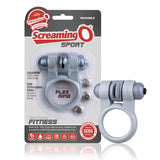 Screaming O Sport Flex Vibrating Ring Gray