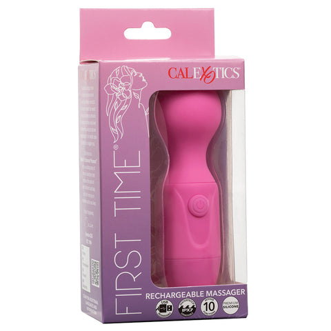 First Time Rechargeable Massager-Pink
