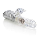 Waterproof Jack Rabbit Vibrator - Clear