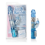 Waterproof Jack Rabbit Vibrator - Blue