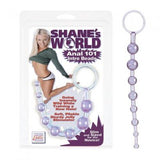 Shanes World 101 Intro Anal Beads 7.5 Inch - Purple