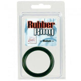 Black Rubber Cock Ring - Medium