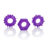 Reversible Ring Set Purple Pack Of 3