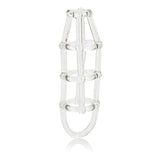 Cock Cage Enhancer 4.5 Inch - Clear