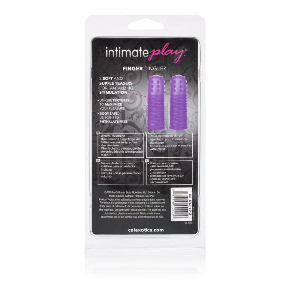 Intimate Play Finger Tingler Purple Set of 2
