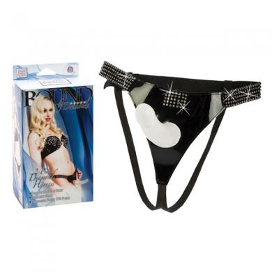 2-Piece Diamond Harness and Dildo