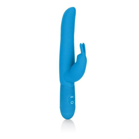 Bounding Bunny Silicone Vibrator Blue