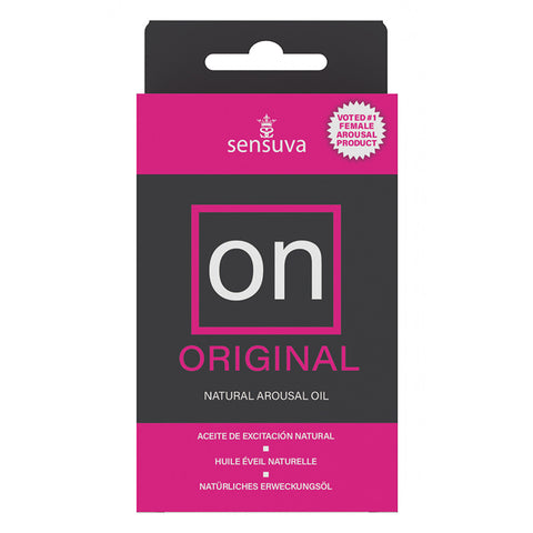 Sensuva ON Original Arousal Oil 5ml Bottle Medium Box