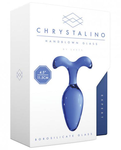 Chrystalino Expert Blue Glass Plug