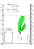 Alexios Ultra Soft Silicone 10 Speeds Green