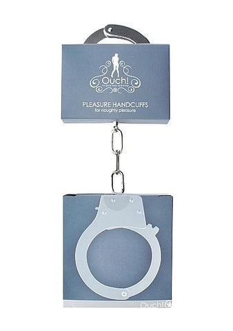 Ouch Pleasure Handcuffs Metal