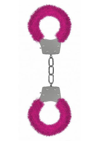 Ouch Pleasure Handcuffs Furry Pink