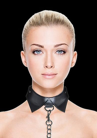 Ouch Exclusive Collar & Leash Black