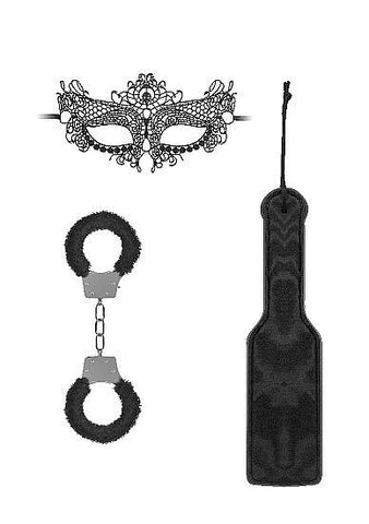 Ouch Introductory Bondage Kit -3 Black