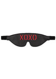 Ouch! Blindfold XOXO Black O/S