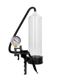 Pumped Elite Beginner Pump W/ Psi Gauge Transparent