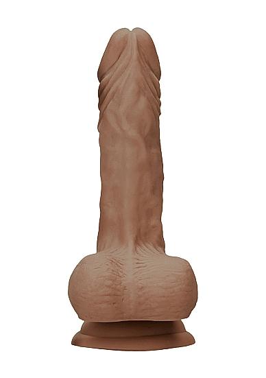 Realrock 7in Dong Tan W/ Testicles