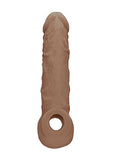 Realrock Penis Sleeve 8in Tan