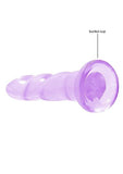 Realrock Non Realistic Dildo W Suction Cup 7in Purple