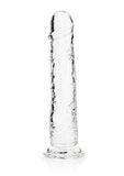 Realrock Realistic Straight Dildo 11in Transparent