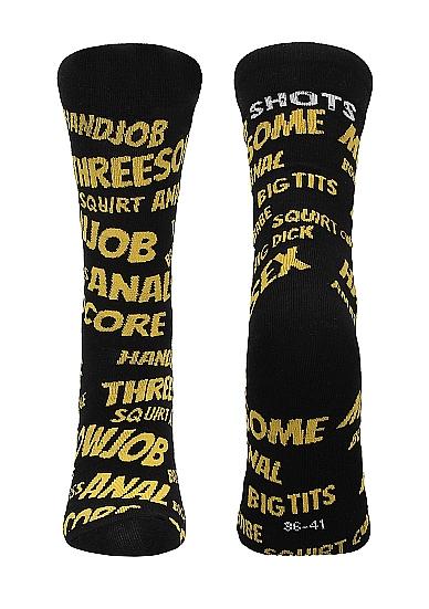 Sexy Socks Sexy Words 36-41