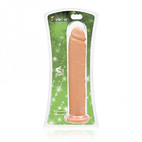 Cock with Suction Vanilla 10 inches Beige Dildo